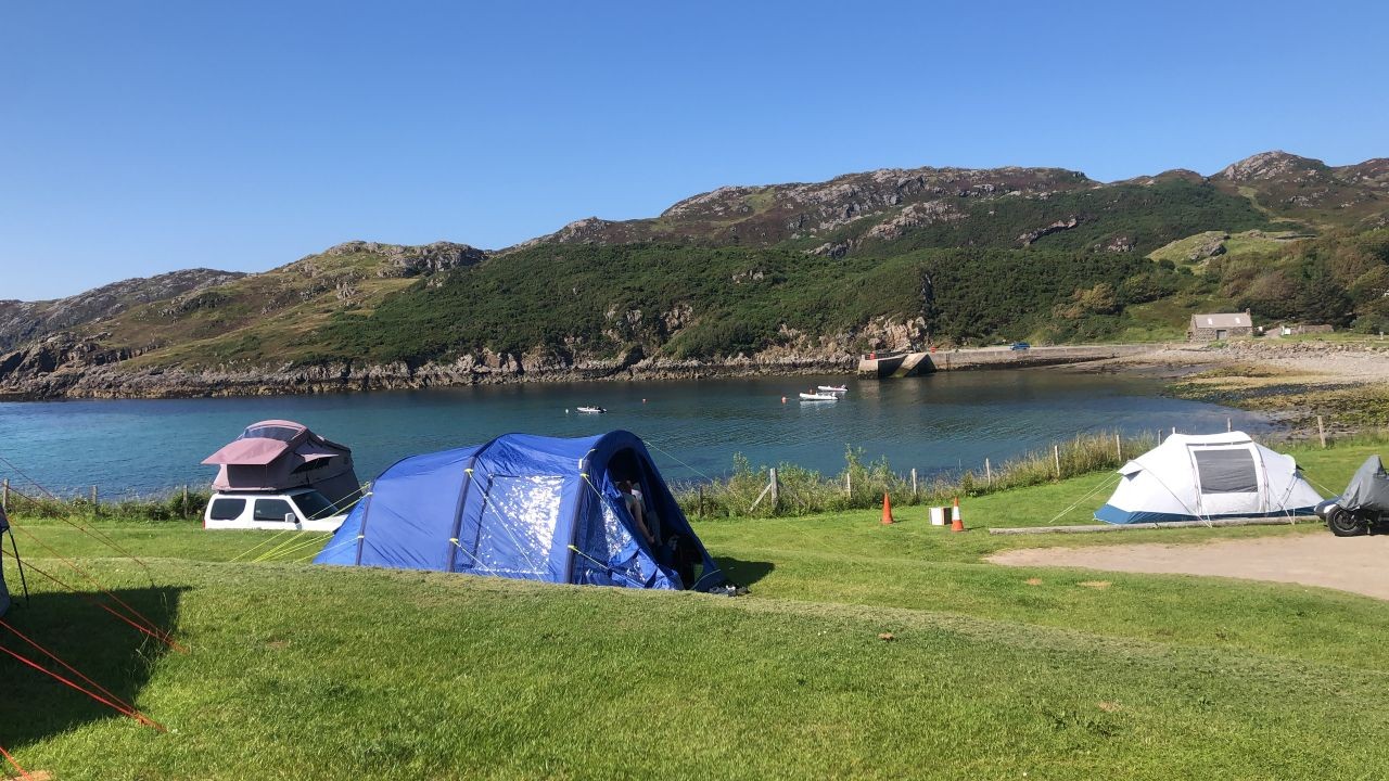 View from Scourie Campsite.